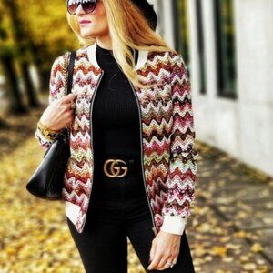 CHANELLA Tweed Jacket Top Fall Trend